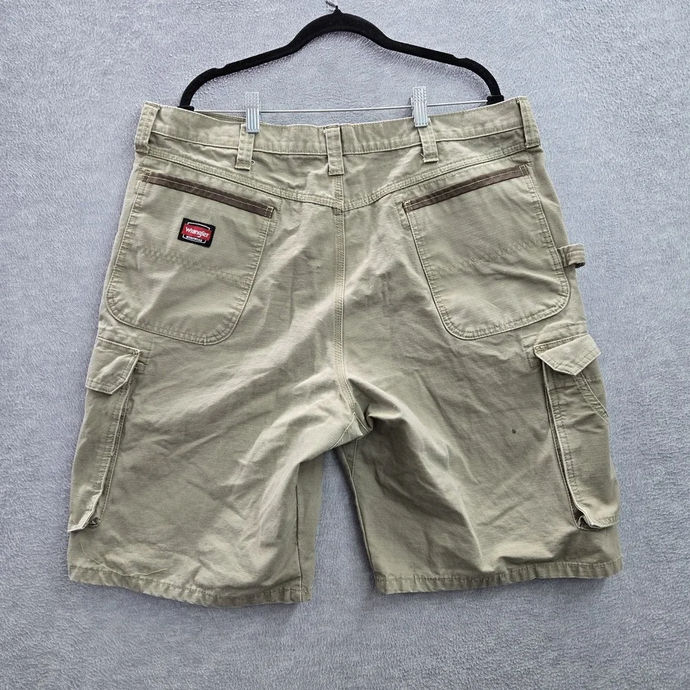Wrangler Men Shorts 40 Brown Cargo Canvas 10WMWR3BR Gorpcore 11